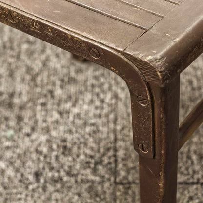 Vintage Set Of 4 1950s Utilitarian Stacking Chairs