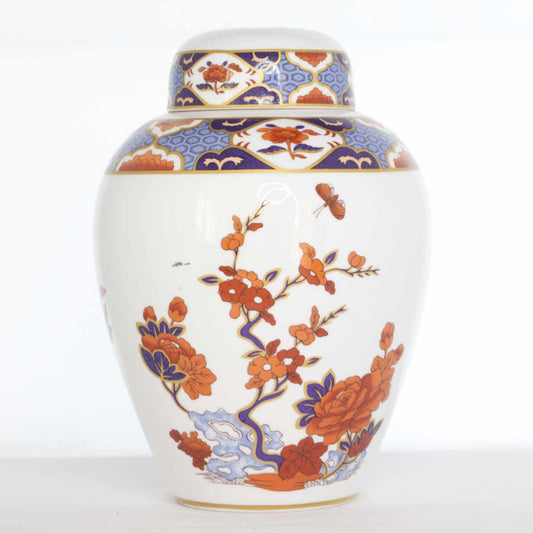 Vintage Spode Imari Style Mid Century Ginger Jar
