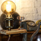 Vintage Up Cycled Re-Purposed Mincer Lamp