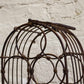 Vintage Rustic Style Metal Shabby Chic 6 Bottle Wine Rack