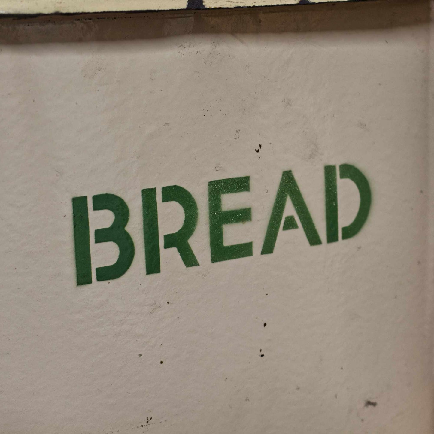 Vintage 1930s Enamel Bread Bin