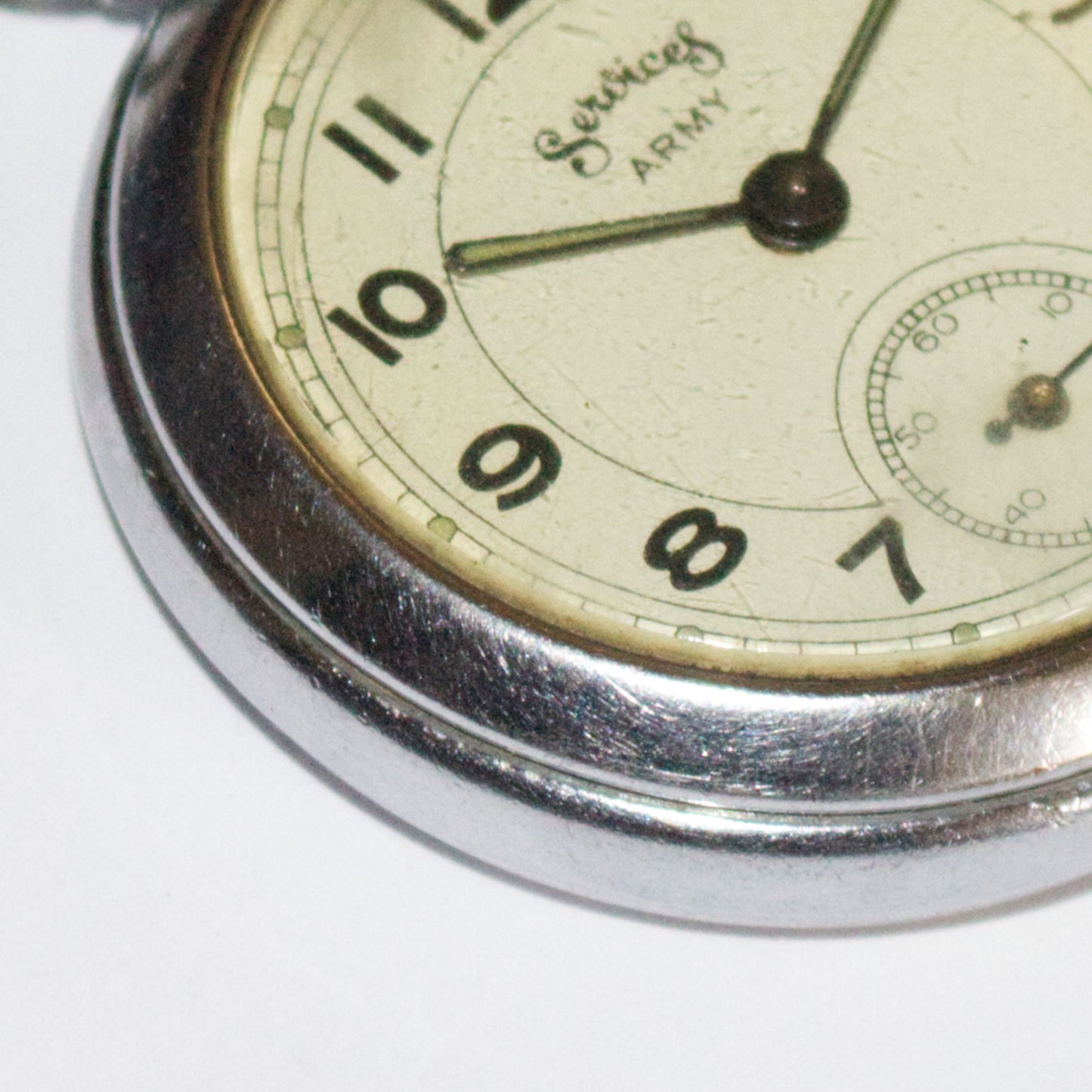 Vintage Services Army Pocket Watch